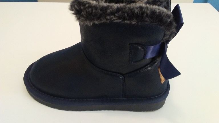 Botas tipo UGG conguitos marino