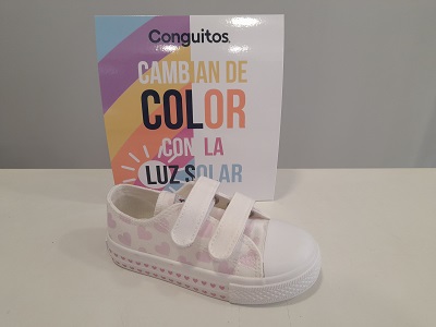 Lona basket cambia con la luz velcro Conguitos