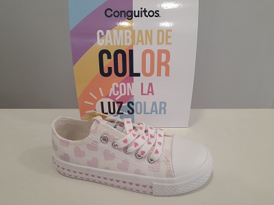 Lona basket cambia de color corazones Conguitos