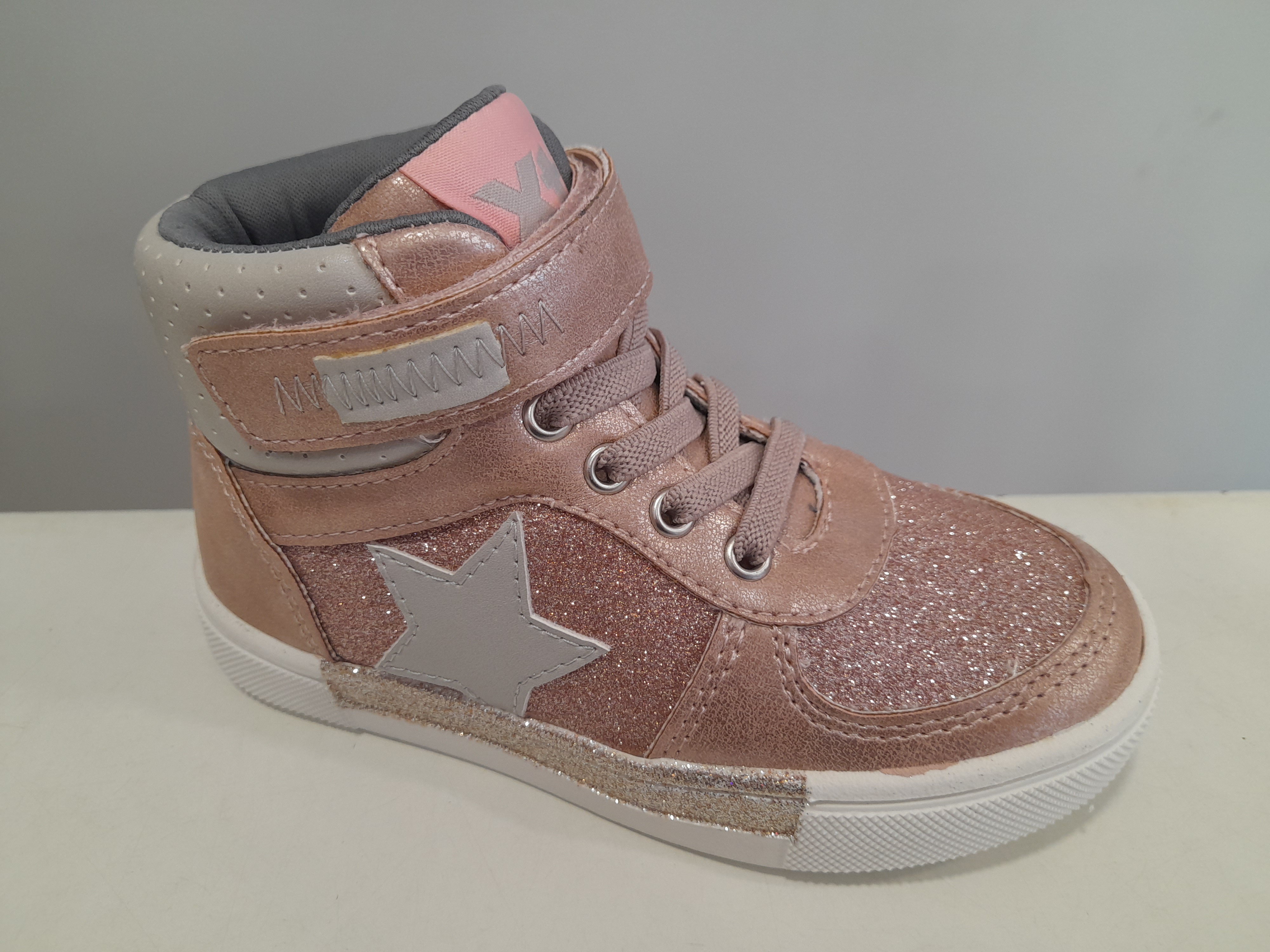 Bota basket glitter rosa xti